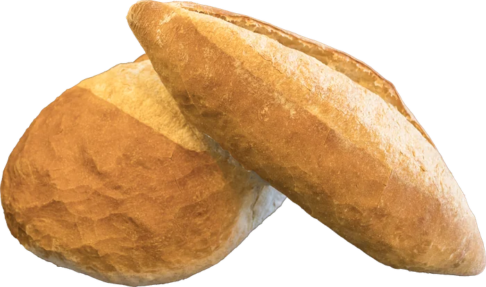 Two loaves of fresh bread