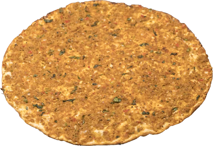 A single lahmacun