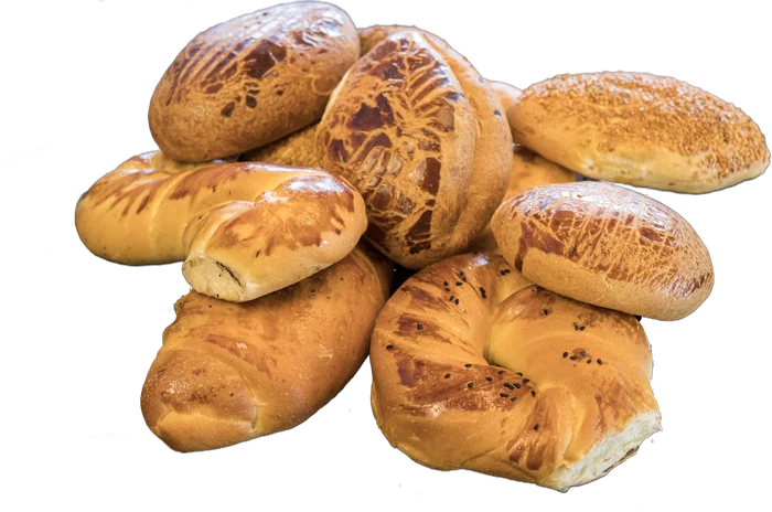 Assorted savoury breakfast pastries
